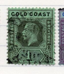 Gold Coast 1921-24 Early Issue Fine Used 1S. 203832