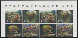 US #5410-13, Block of 8, T.rex, MNH*-