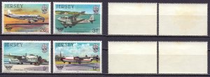 Jersey. 1984. 334-39. Aviation. MNH.