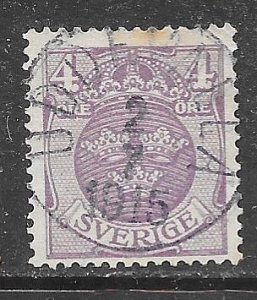 Sweden 69: 4o Arms, used, F-VF