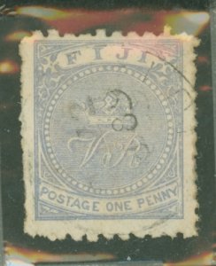 Fiji #40v Used Single