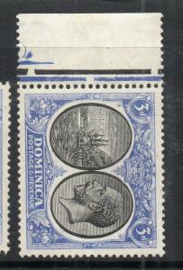 Dominica 1923 Early Issue Fine Mint hinged Shade of 3d. . 308384 