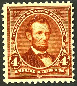 U.S. #280b MINT OG VVLH