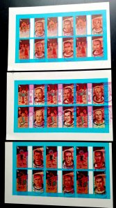 SHARJAH ONLY 01 KNOWN SPACE & ZODIAC SIGNS “PROOFS SHEET” STAMPS MNH