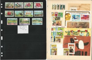 Antigua Redonda Stamp Collection Mint NH Sets, Disney, Royalty, 5 Pages, JFZ