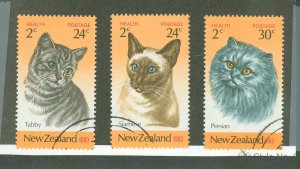 New Zealand #115-117  Single (Complete Set)