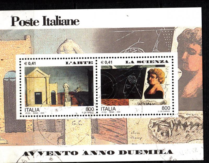 Italy souv. sheet 2330 used