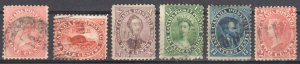 Canada #14 to 15, 17 to 20 F-VF Used C$1330.00 -- Choice Stamps