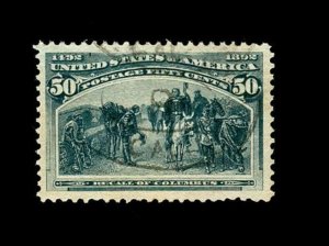 momen: US Stamps #240 Used XF Jumbo PF & PSE Certs LOT #87985
