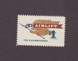 US, 1341, AIRLIFT FOR SERVICEMEN, MNH, VF, VINTAGE COLLECTION MINT NH