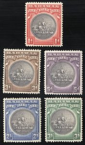Bahamas Stamps # 85-9 MLH VF Scott Value $100.00