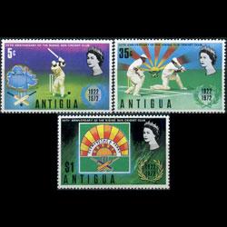 ANTIGUA 1972 - Scott# 297-9 Cricket Club Set of 3 LH