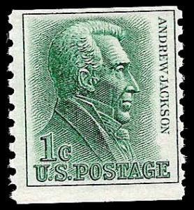 # 1225a TAGGED MINT NEVER HINGED ANDREW JACKSON