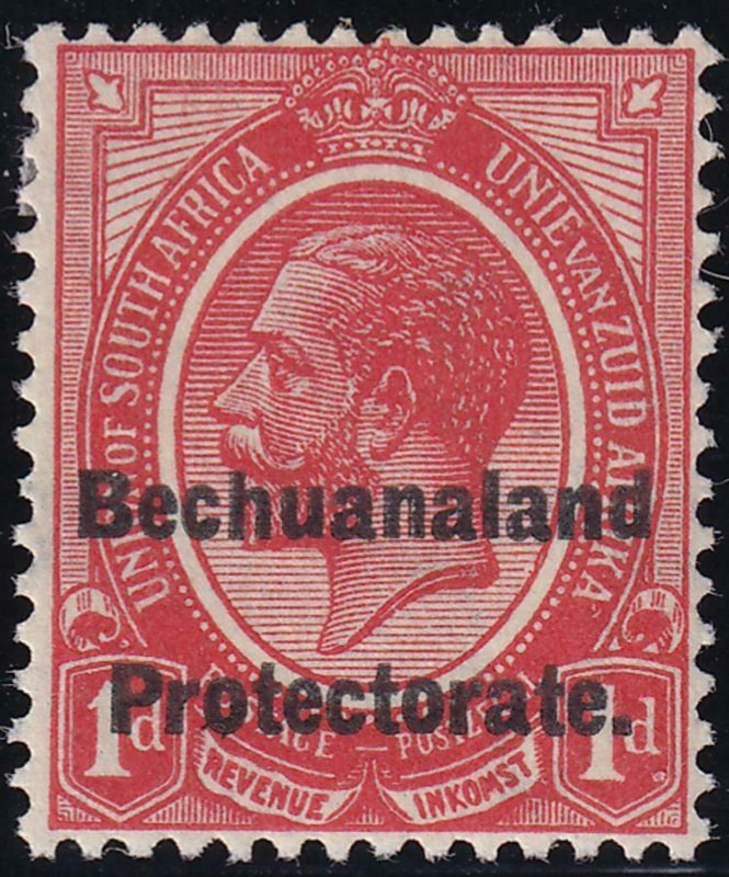 Bechuanaland 1922 SC AR3a MLH Double Overprint 