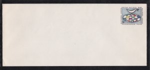 United Nations - New York # U3,  Stamped Envelope, # 10 Size, Mint