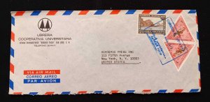 C) 1974, COSTA RICA, AIR MAIL, ENVELOPE SENT TO THE UNITED STATES DOUBLE ED. XF