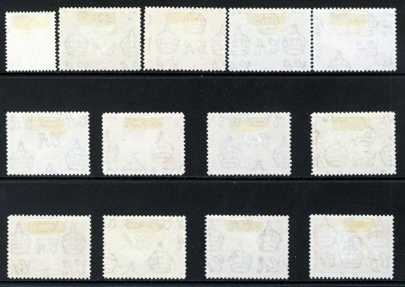 DOMINICA King George VI 1938-47 Pictorial Part Set SG 99 to SG 109a MINT