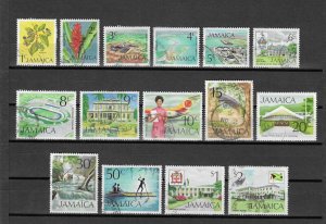 JAMAICA 1972 SG 344/358 USED