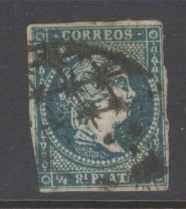 Cuba, Scott-12b used, start burst cancel