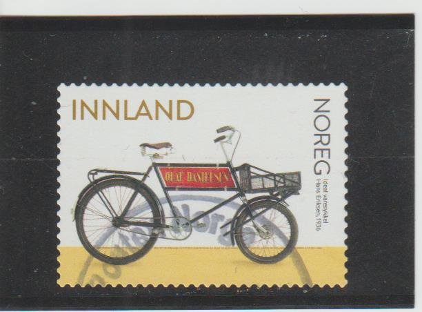 Norway  Scott#  1879  Used  (2019 Ideal Commuter Bicycle)