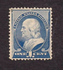 United States stamp #212, MH OG, very well centered, high grade