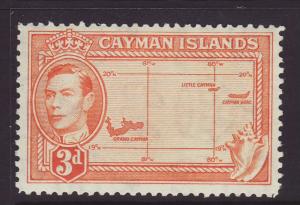 1938 Cayman Is 3d Map Mint