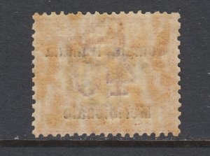 Somalia Sc J5 MLH. 1906 40c Postage Due of Italy w/ black overprint, VF