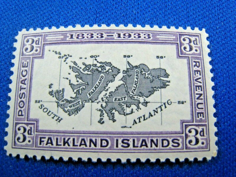 FALKLAND ISLANDS  1933  -  SCOTT # 69  -  MH           (Hf4) 