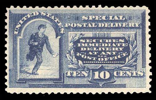 U.S. SPECIAL DELIVERY E2  Mint (ID # 90915)