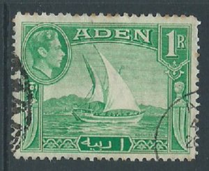 Aden, Sc #24, 1r Used