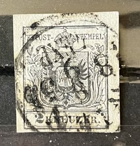 Austria #2C Used- SCV=$80.00*