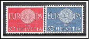 Switzerland #400-401 Europa MNH