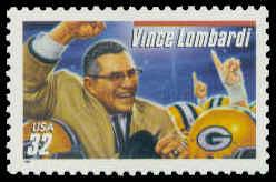 3147 32c Vince Lombardi Fine MNH