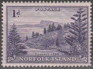 Norfolk Island #2 F-VF Unused