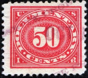 R238 50¢ Documentary Stamp (1917) Used