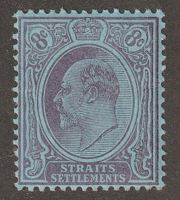 EDSROOM-18532 Straights Settlements 114 H WK3 Key Value Edward VII CV$57.50