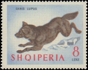 Albania #722-729, Complete Set(8), 1964, Animals, Never Hinged