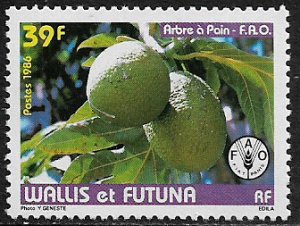 Wallis & Futuna #331 MNH Stamp - Breadfruit