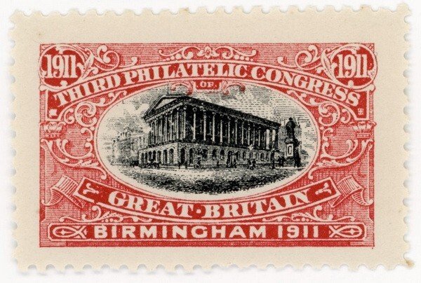 (I.B) Cinderella : 3rd Philatelic Congress (Birmingham 1911)