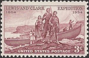 # 1063 MINT NEVER HINGED LEWIS AND CLARK EXPEDITION