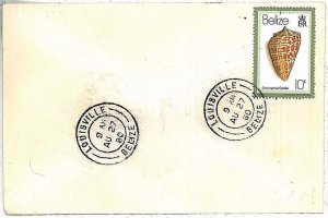 28708 - BELIZE - Postal History - COVER from LOUISVILLE 1980