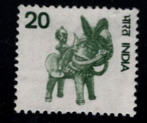 India Scott 672 MNH** Wooden Horse stamp