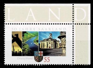 Germany 2007,Sc.#2428 MNH,  50th Anniversary of Federal Republic of Saarland