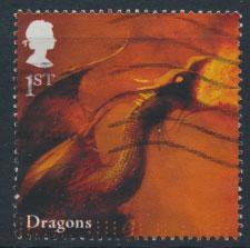 GB  SG 2944 SC# 2673   Mythical Creatures Dragon  Used