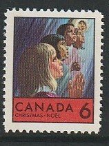 1969 Canada - Sc 503p - MNH VF - 1 single - Christmas - Children Praying - W2B