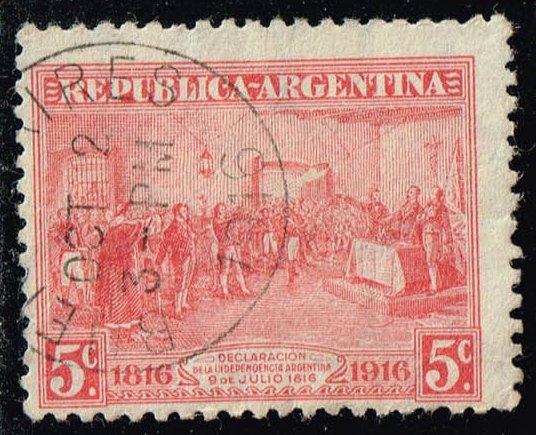 Argentina #220 Declaration of Independence; Used (0.30)