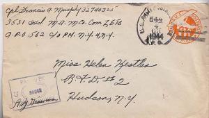 United States, U.S. A.P.O.'s, Postal Stationery, Airmail, Censored