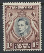 Kenya Tanganyika Uganda KUT SG 131a perf 13¼ x 13¾   - Mint Hinged  see det...