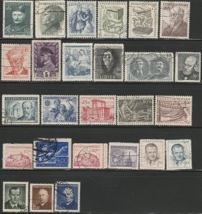 Czechoslovakia, 26 Used On Scan