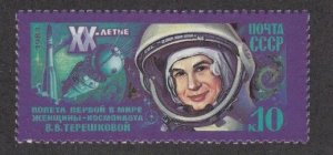 Russia # 5153, Valentina Tereshkova's Space Flight,  Mint NH, 1/2 Cat.